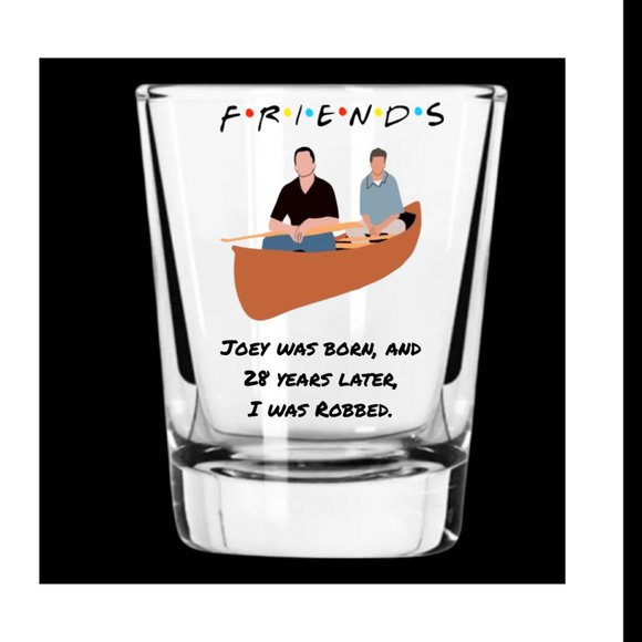 TV FRIENDS Shot Glass/Gift Box set of 6! - Picture 5 of 12